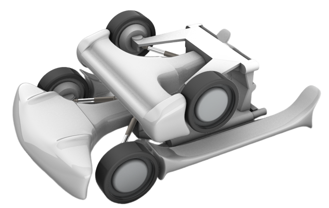 Folded Vehicle